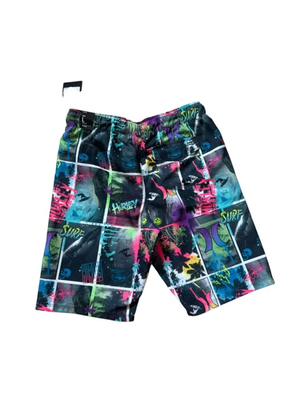 Hurley Boys Tropical Boardshorts Swim Trunks Bathing Suit YL NWT